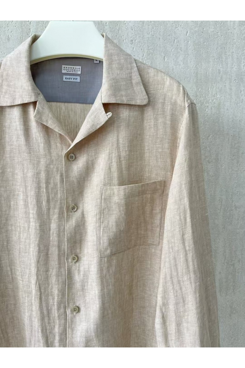 Brunеllо Сuсinеlli Льняная рубашка Premium - Beige