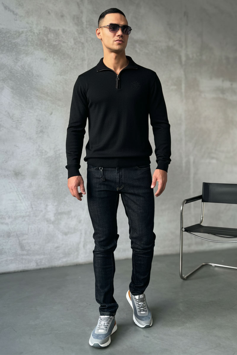 Billionaire Мужская кофта zip-up - Black 