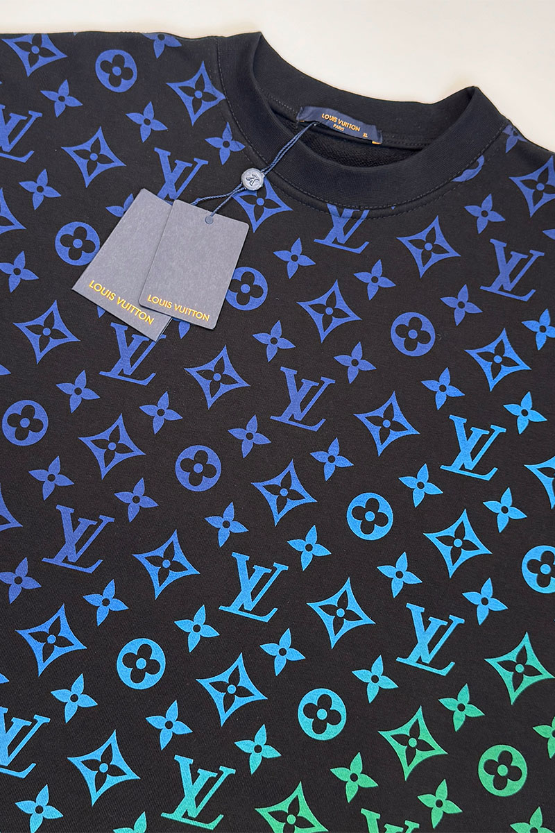 Lоuis Vuittоn Мужской свитшот Gradient Monogram