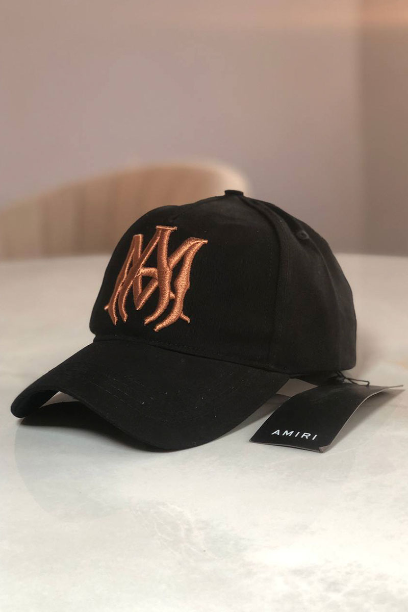 Amiri Мужская чёрная бейсболка