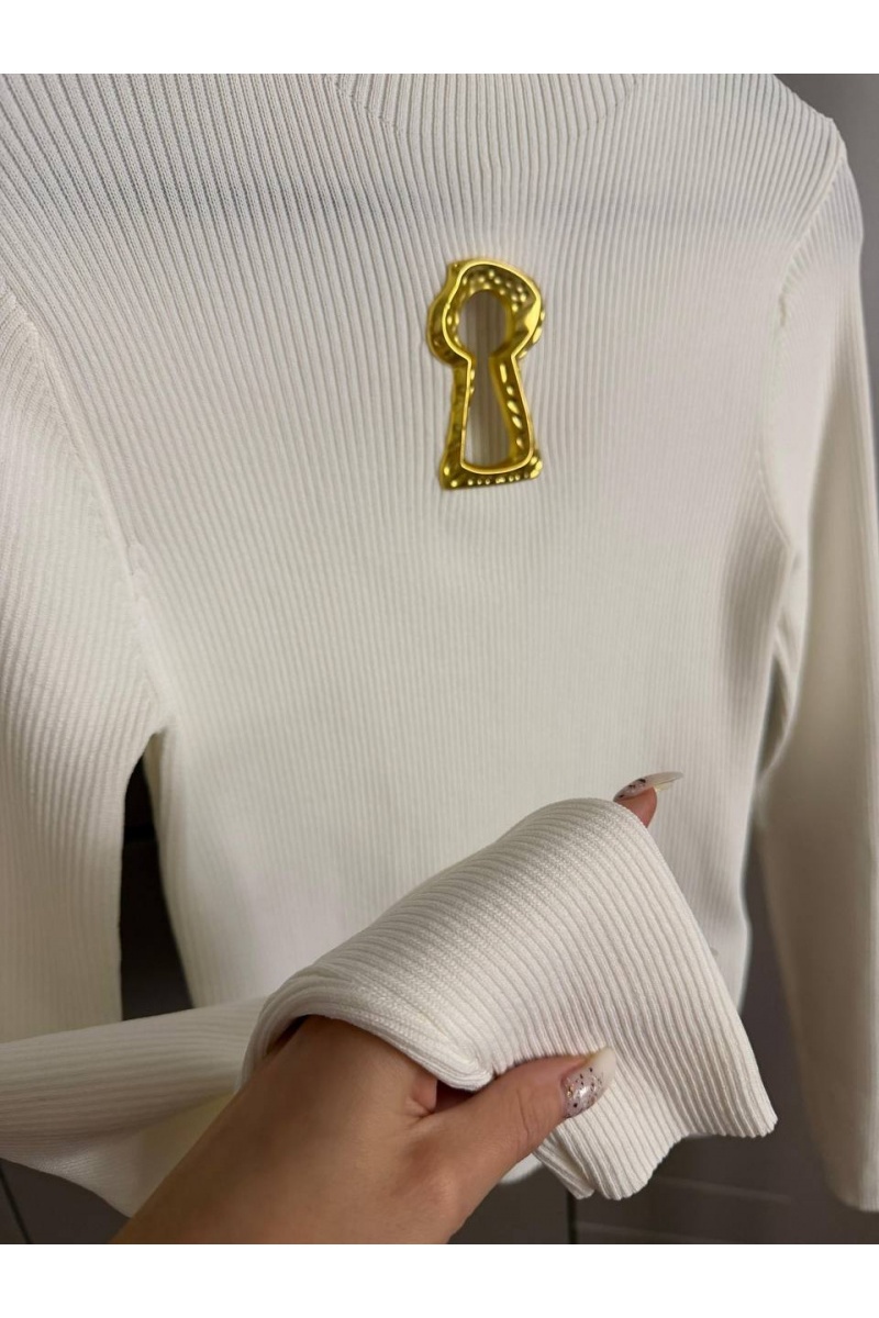 Schiaparelli Женский лонгслив Premium - White