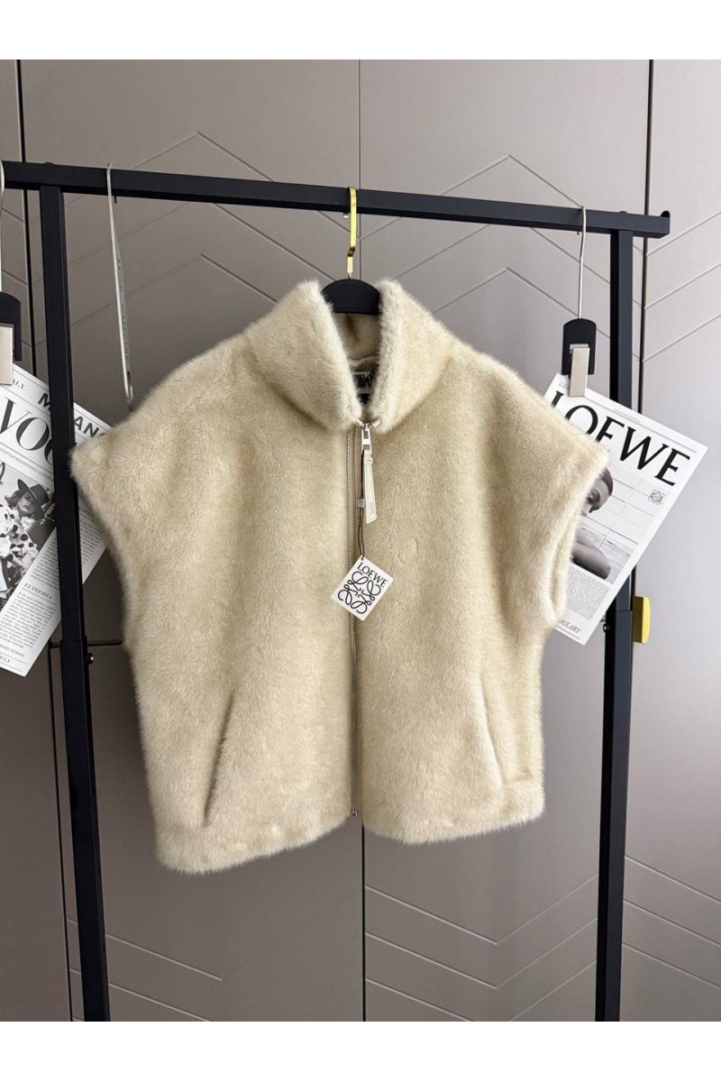 Loewe Женская шерстяная безрукавка premium