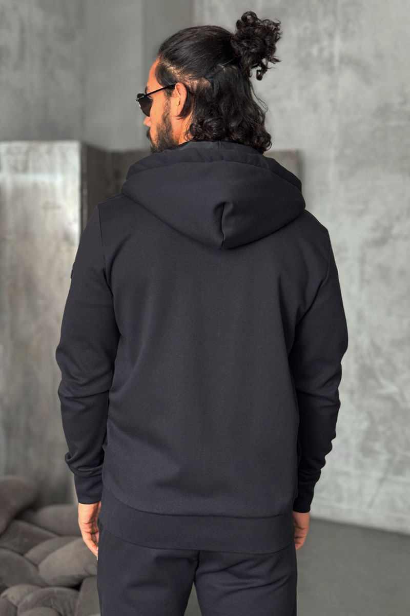 Moncler Чёрный спортивный костюм 