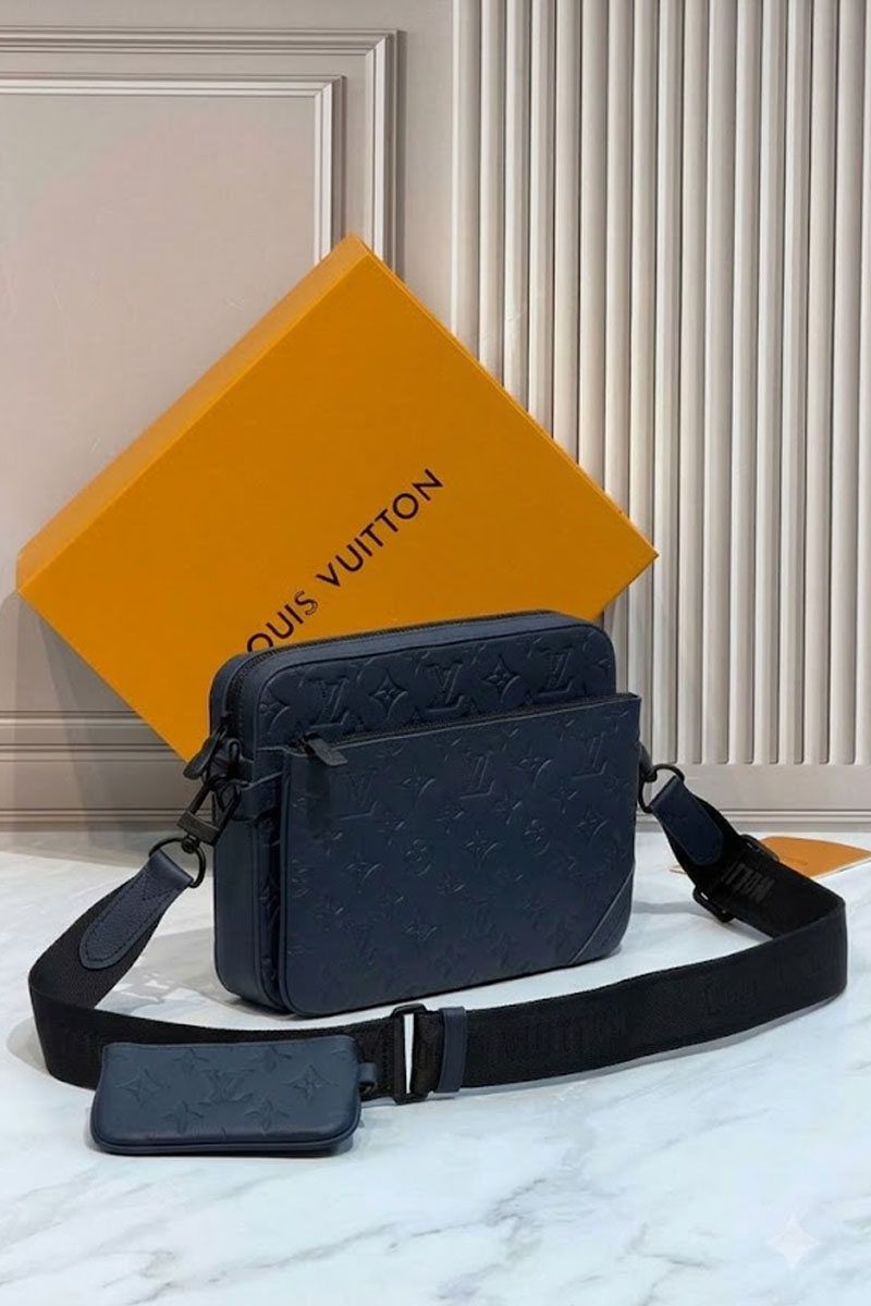 Lоuis Vuittоn Кожаная сумка Trio premium 25x18.5x7 см