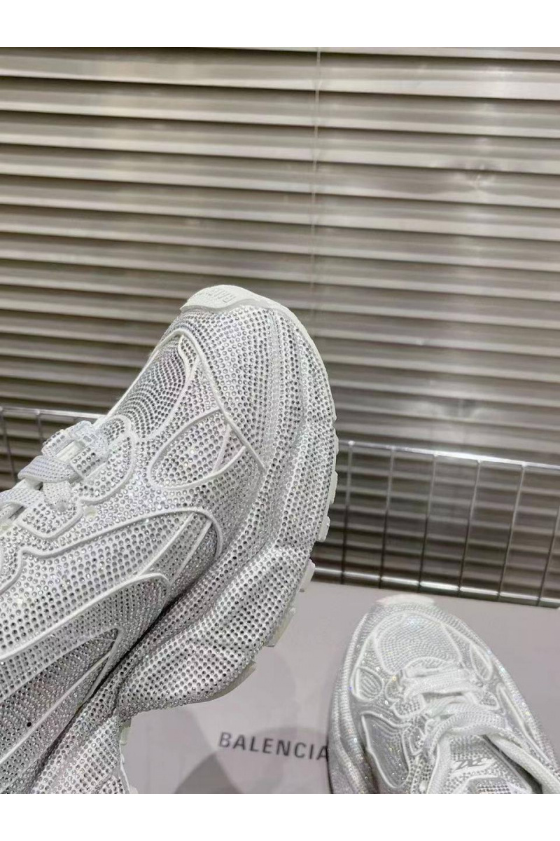 Balenciaga Женские кроссовки 3XL Rhinestones premium