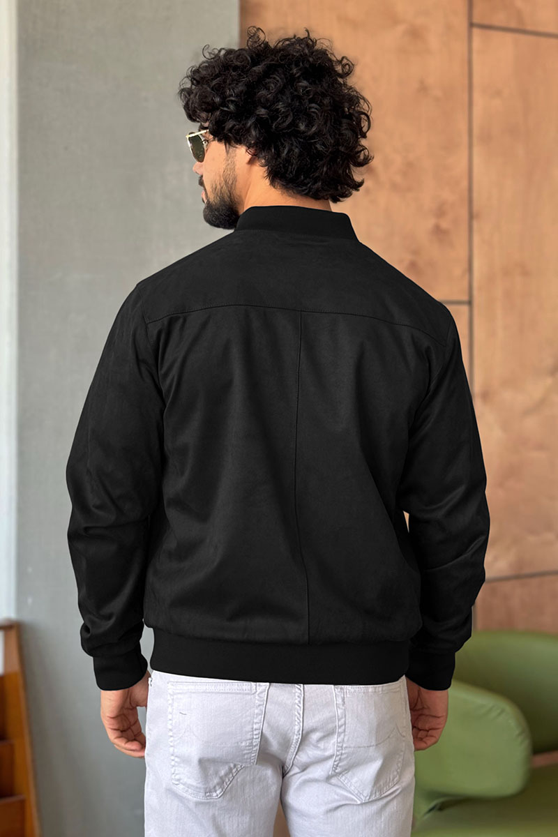 Loro Piana Мужской чёрный бомбер