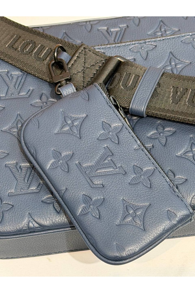 Lоuis Vuittоn Кожаная сумка Trio premium 25x18.5x7 см