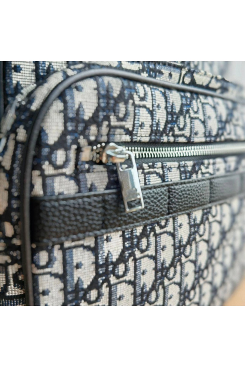 Dior Рюкзак Oblique Jacquard 39x30 см - White