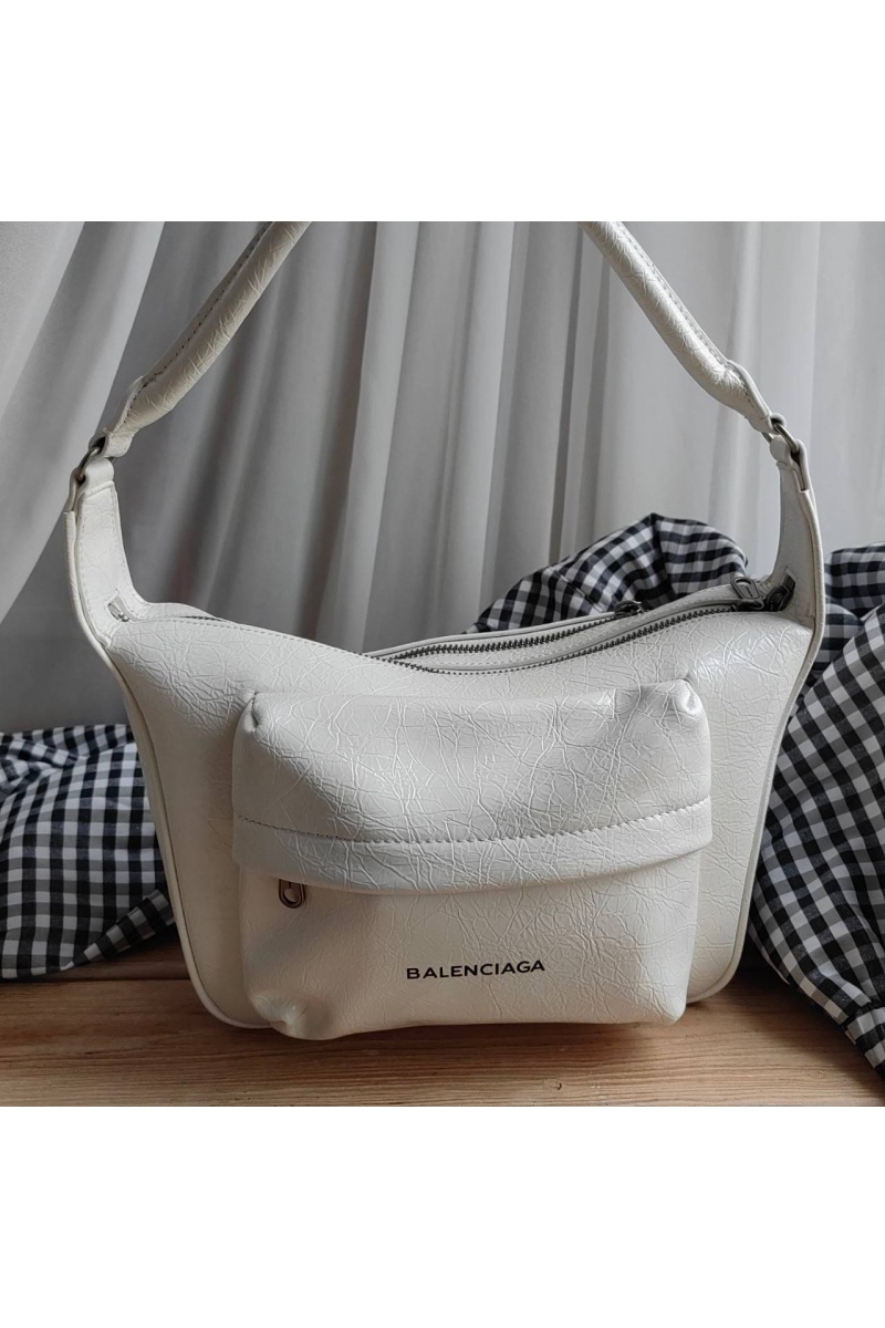Balenciaga Женская сумка Balenciaga Raver 30x19 см - White