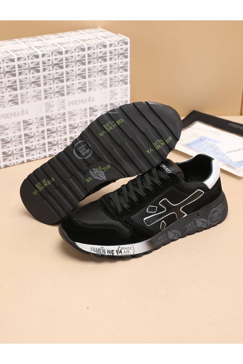Premiata Комбинированные кроссовки Mick