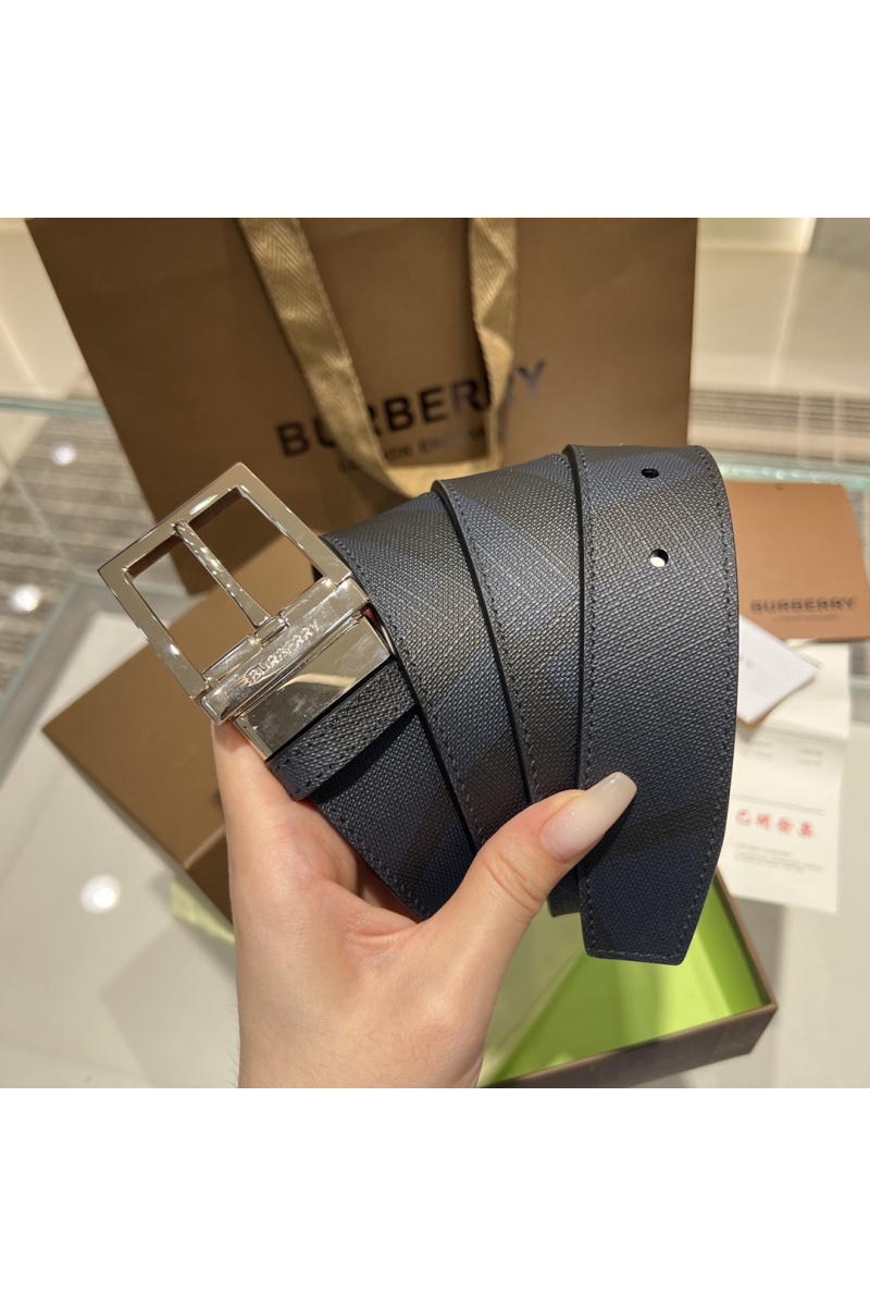 Burberry Кожаный ремень Check TB premium