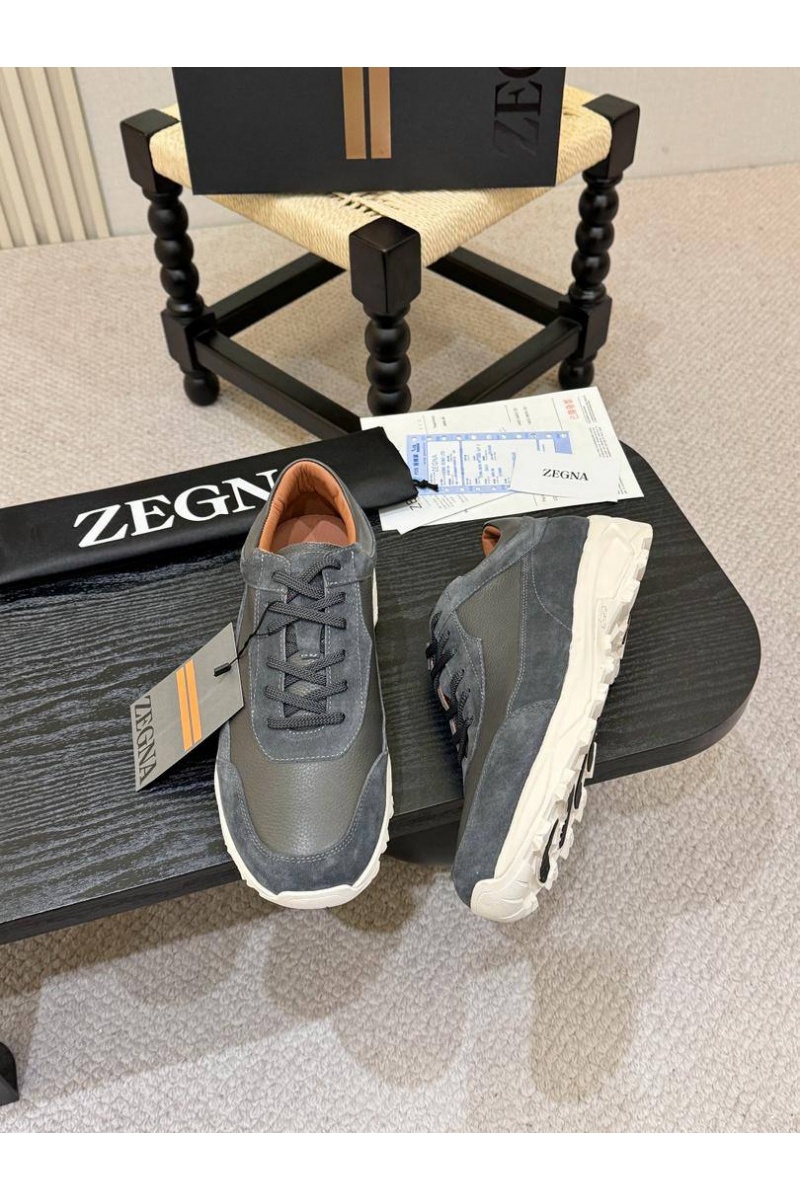 Zegna Мужские кроссовки 