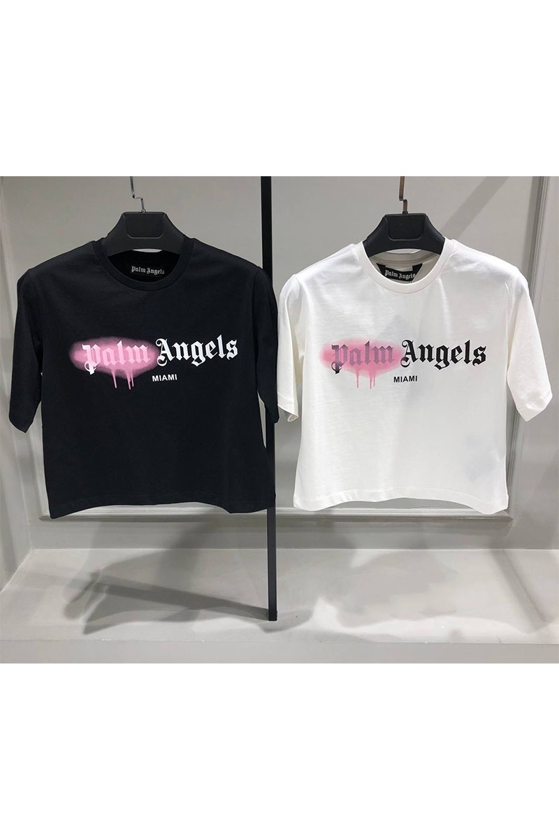 Palm Angels Женская футболка Miami - White