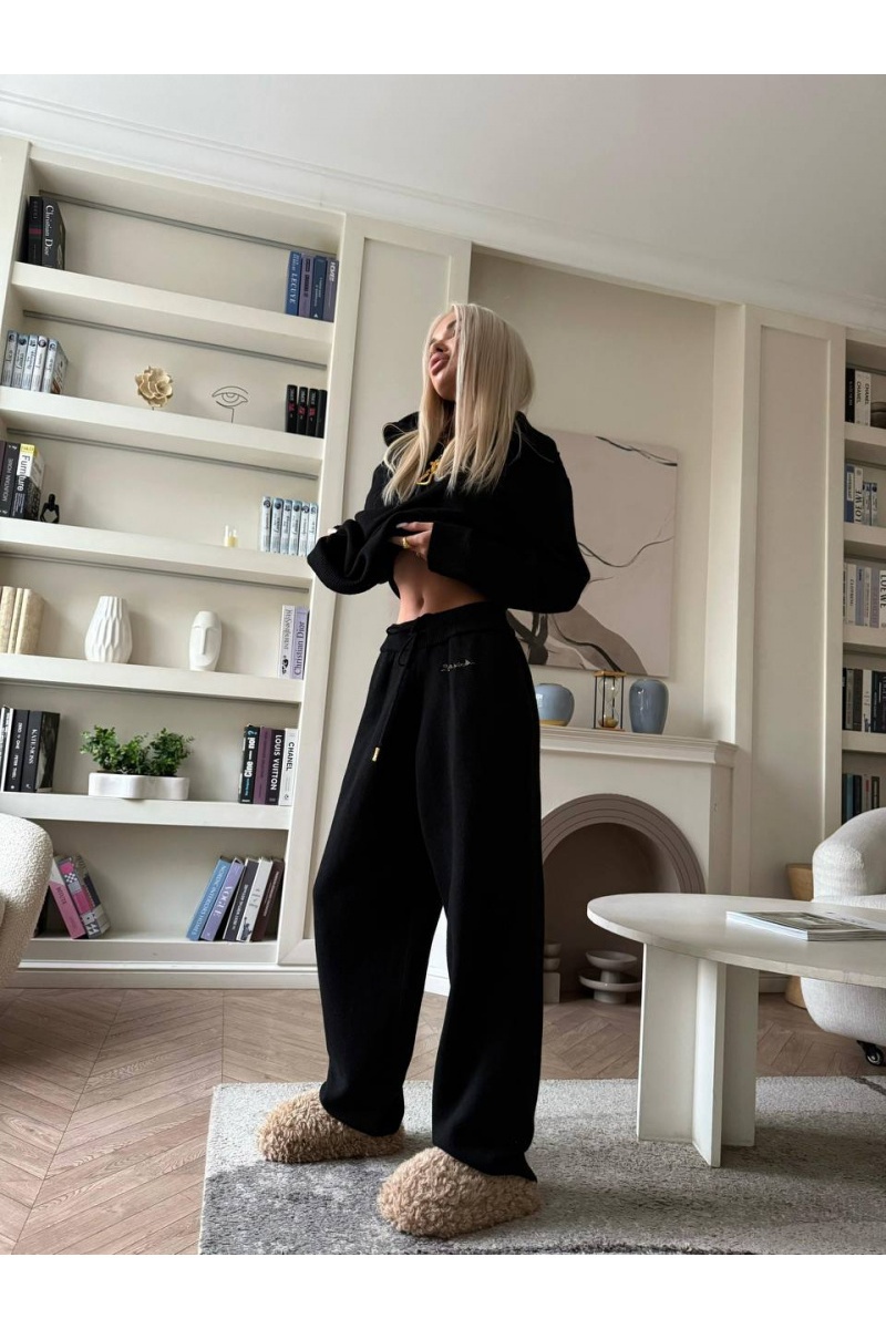 Schiaparelli Женский трикотажный костюм Premium - Black