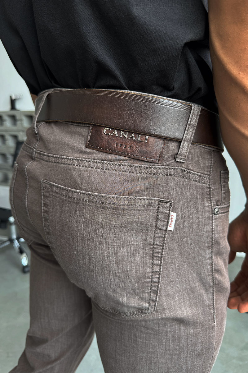  Мужские джинсы regular fit - Brown