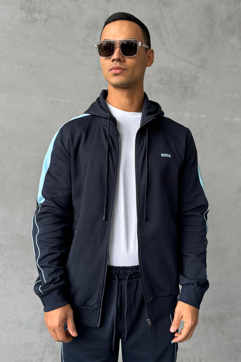 Hugо Воss Тёмно-синий спортивный костюм 