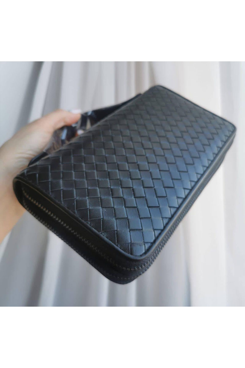 Bottega Veneta Кожаное портмоне 22x12.5 см