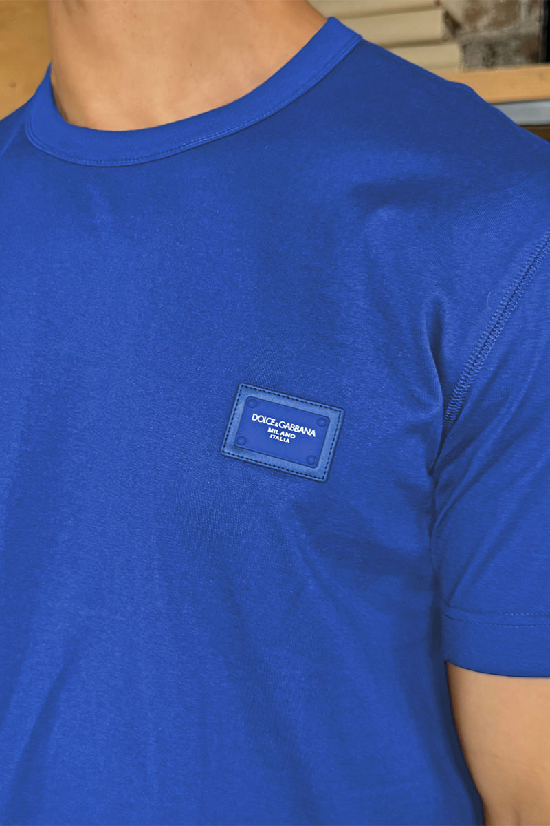 Dоlсе & Gаbbаnа Мужская футболка Premium - Color Blue