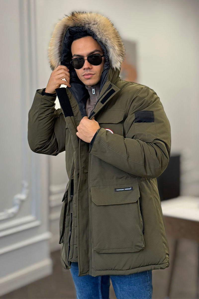 Canada Goose Мужская парка Expedition - Khaki