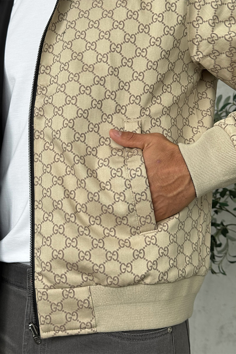 Gucci Чёрная двусторонняя ветровка 