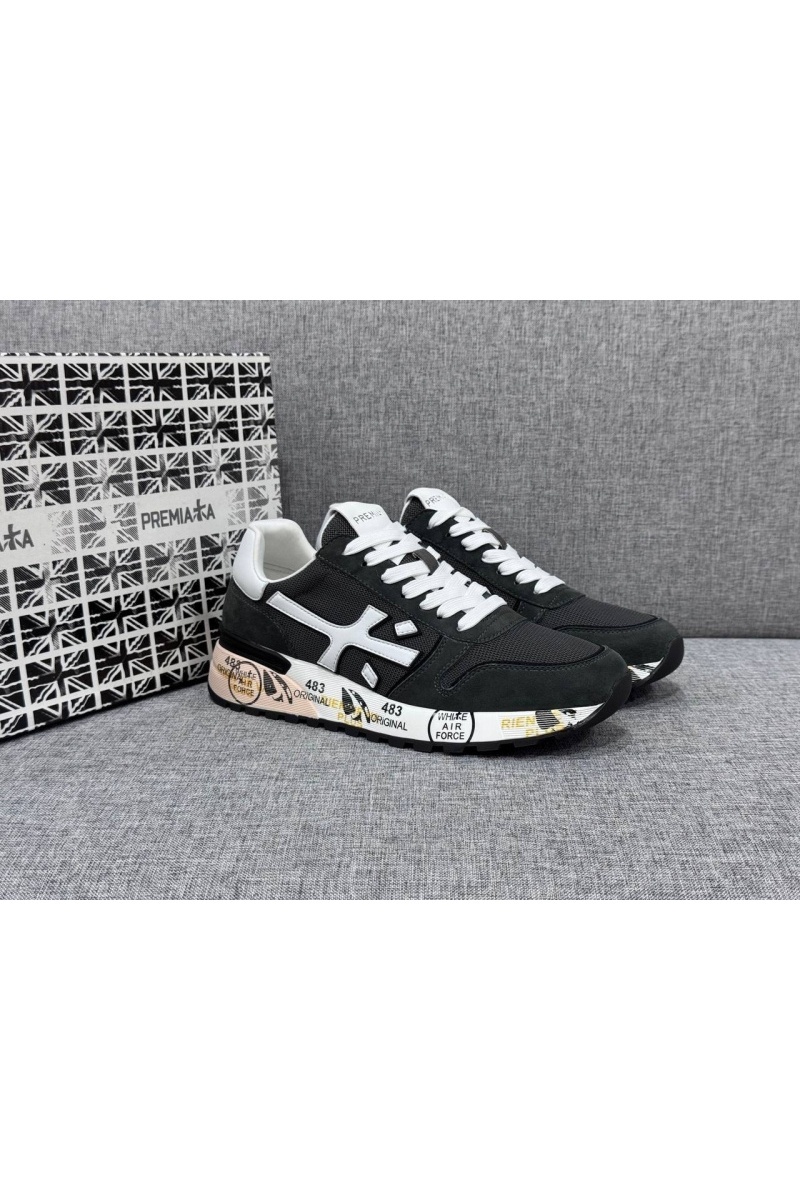 Premiata Комбинированные кроссовки Mick