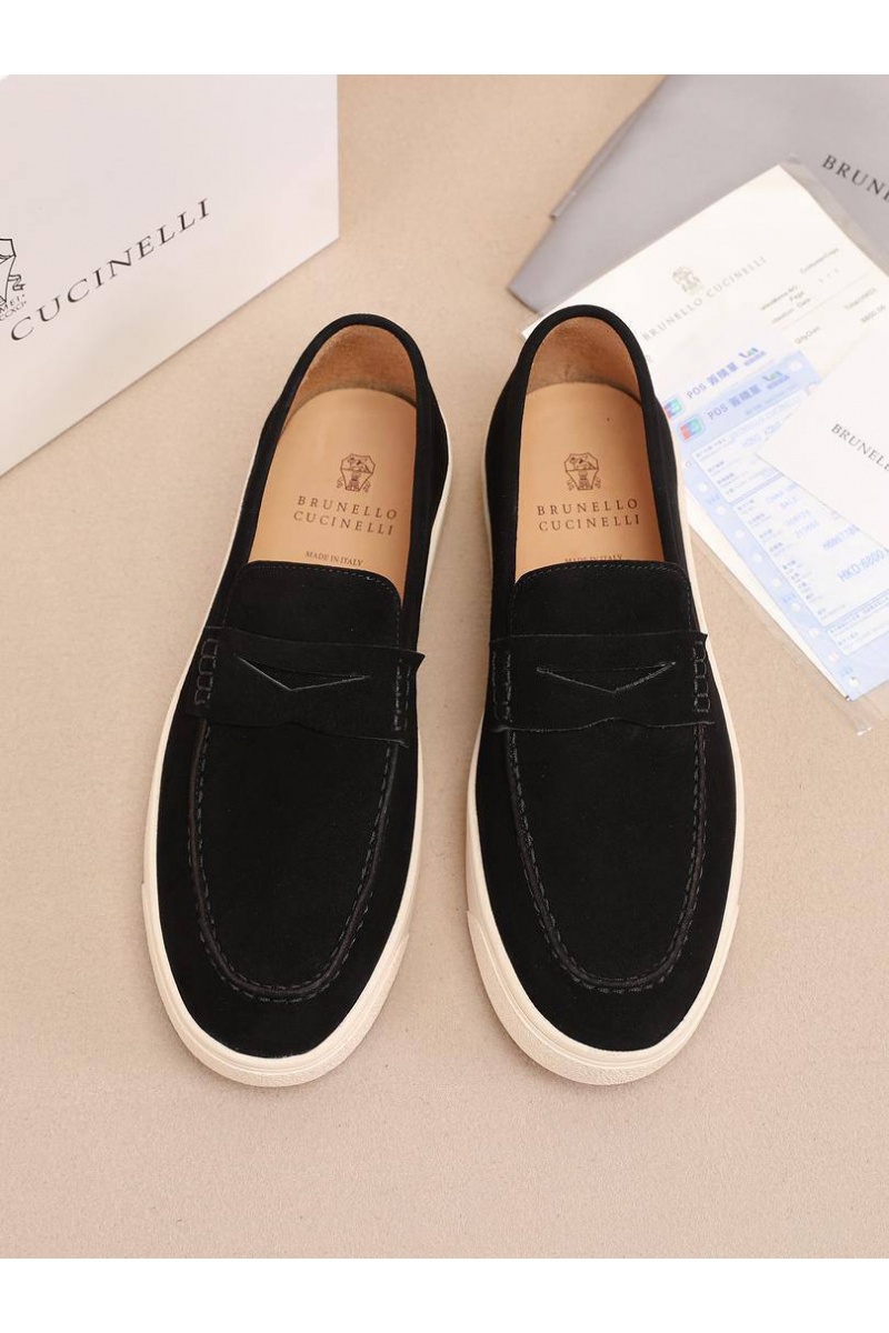 Brunеllо Сuсinеlli Мужские замшевые лоферы