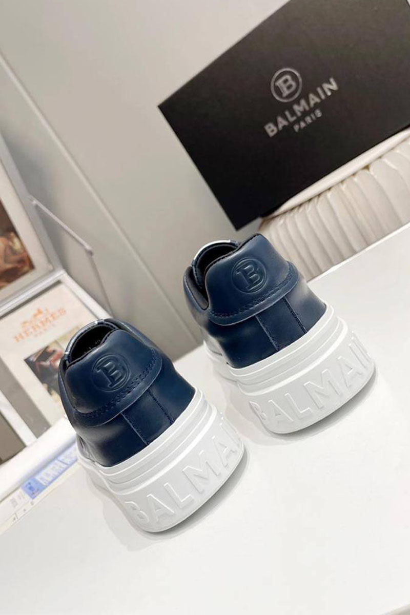 Balmain Мужские кожаные кроссовки B-Court
