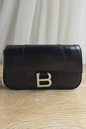 Кожаная сумка Hourglass 22x13 см