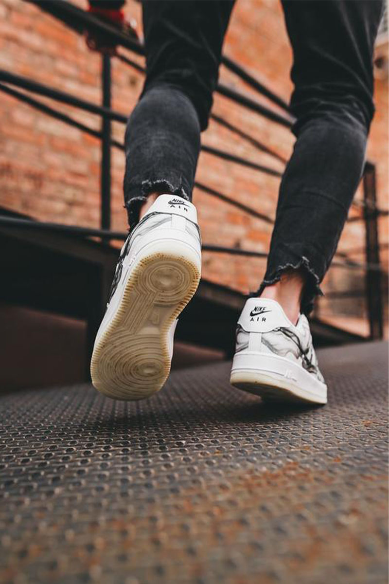Nike Кроссовки AF1 Low "Skeleton" - White