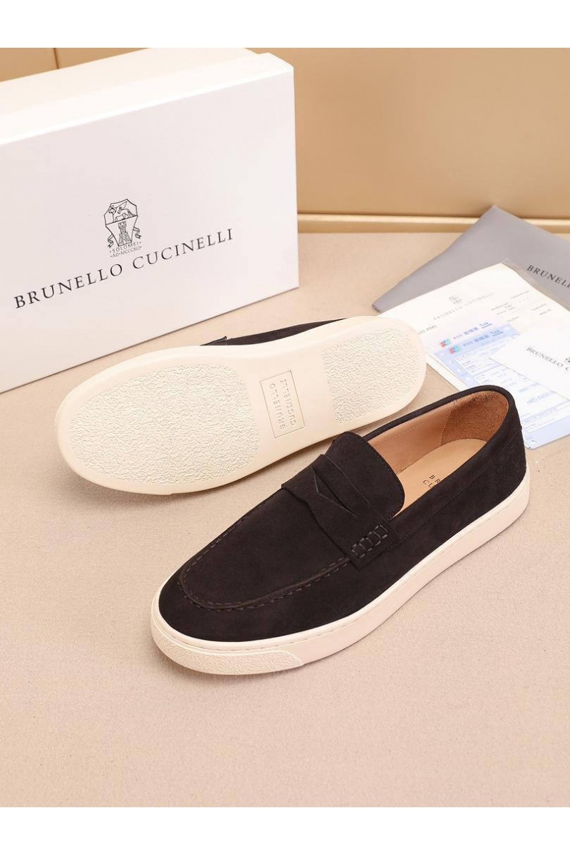 Brunеllо Сuсinеlli Мужские замшевые лоферы