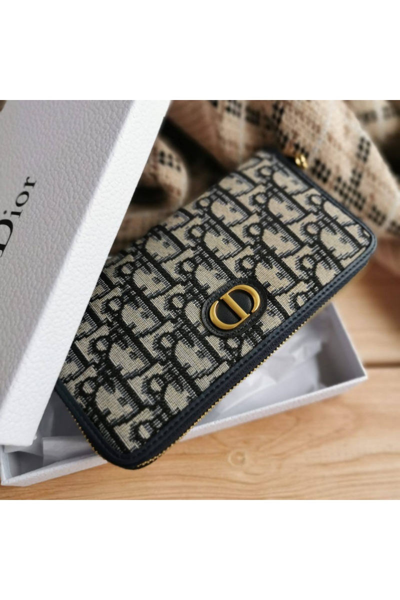 Dior Портмоне Jacquard 19.5x10.5 см