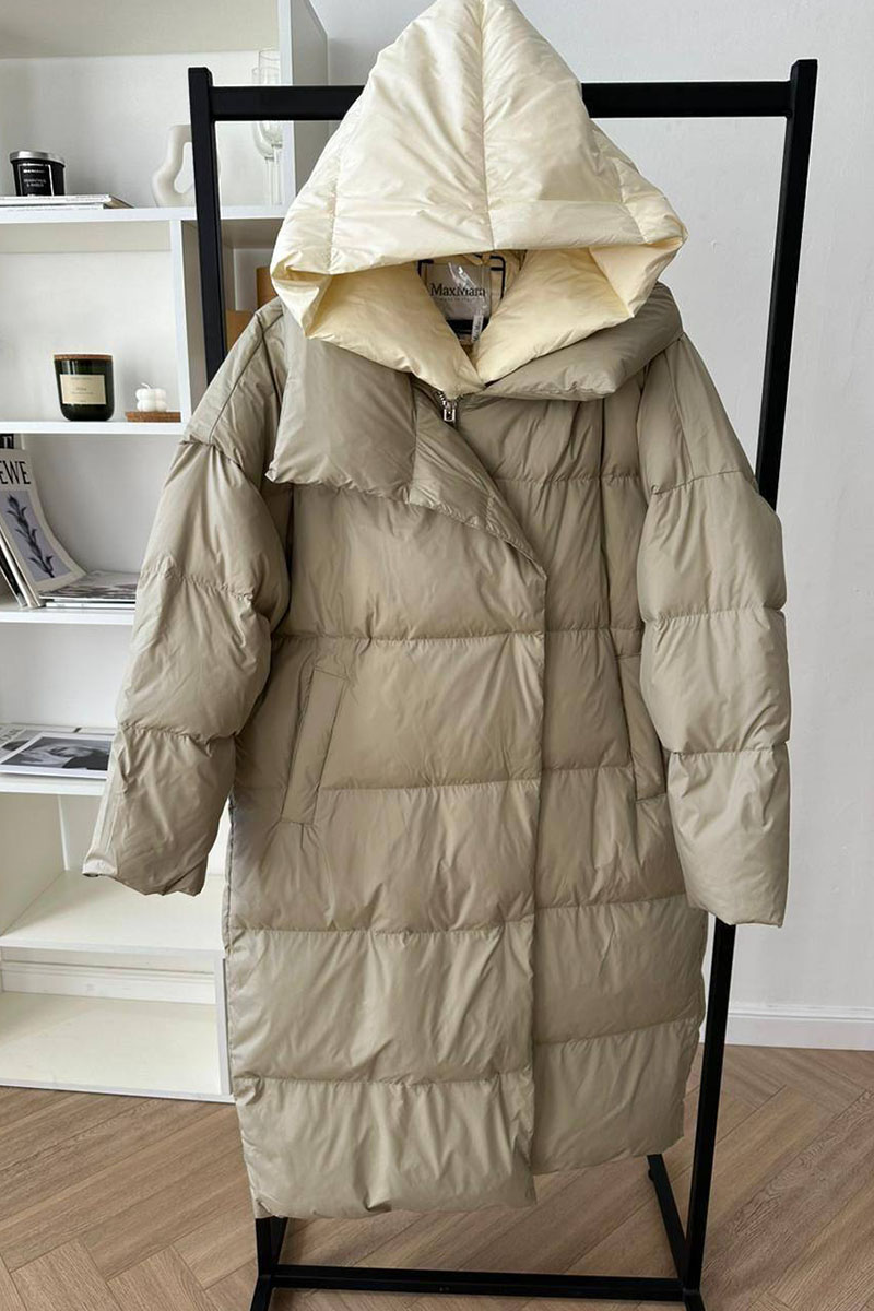 Designer Clothing Женский зелёный пуховик Max Mara