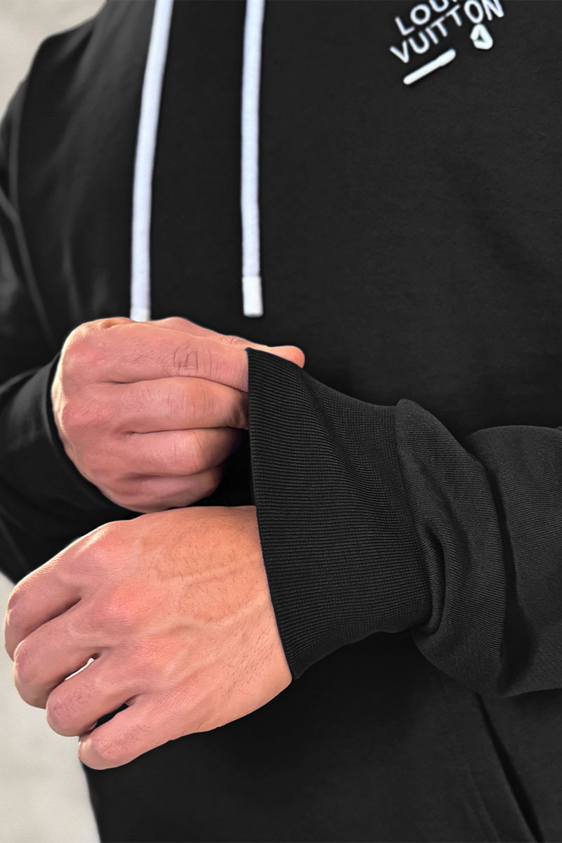 Lоuis Vuittоn Мужской спортивный костюм чёрного цвета