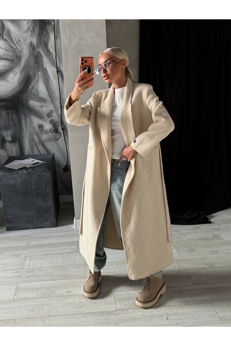 Balenciaga Женское шерстяное пальто premium