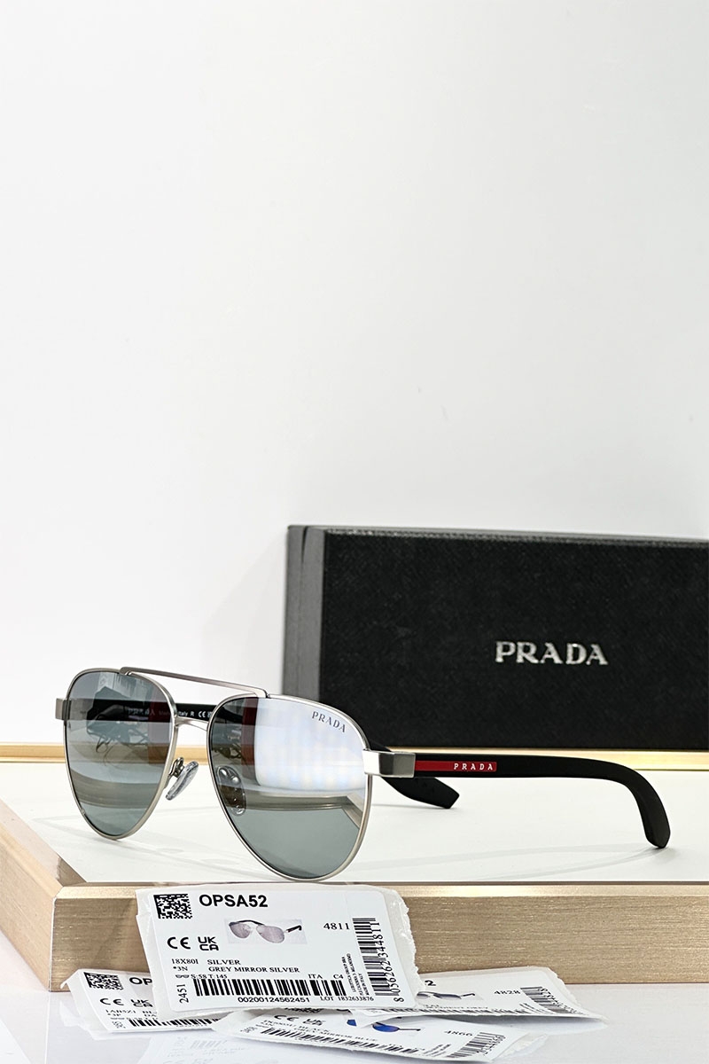 Prada Солнцезащитные очки Linea Rossa