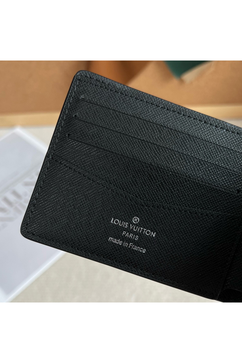 Lоuis Vuittоn Кожаный кошелёк Marco Premium 11x8.5x1 см