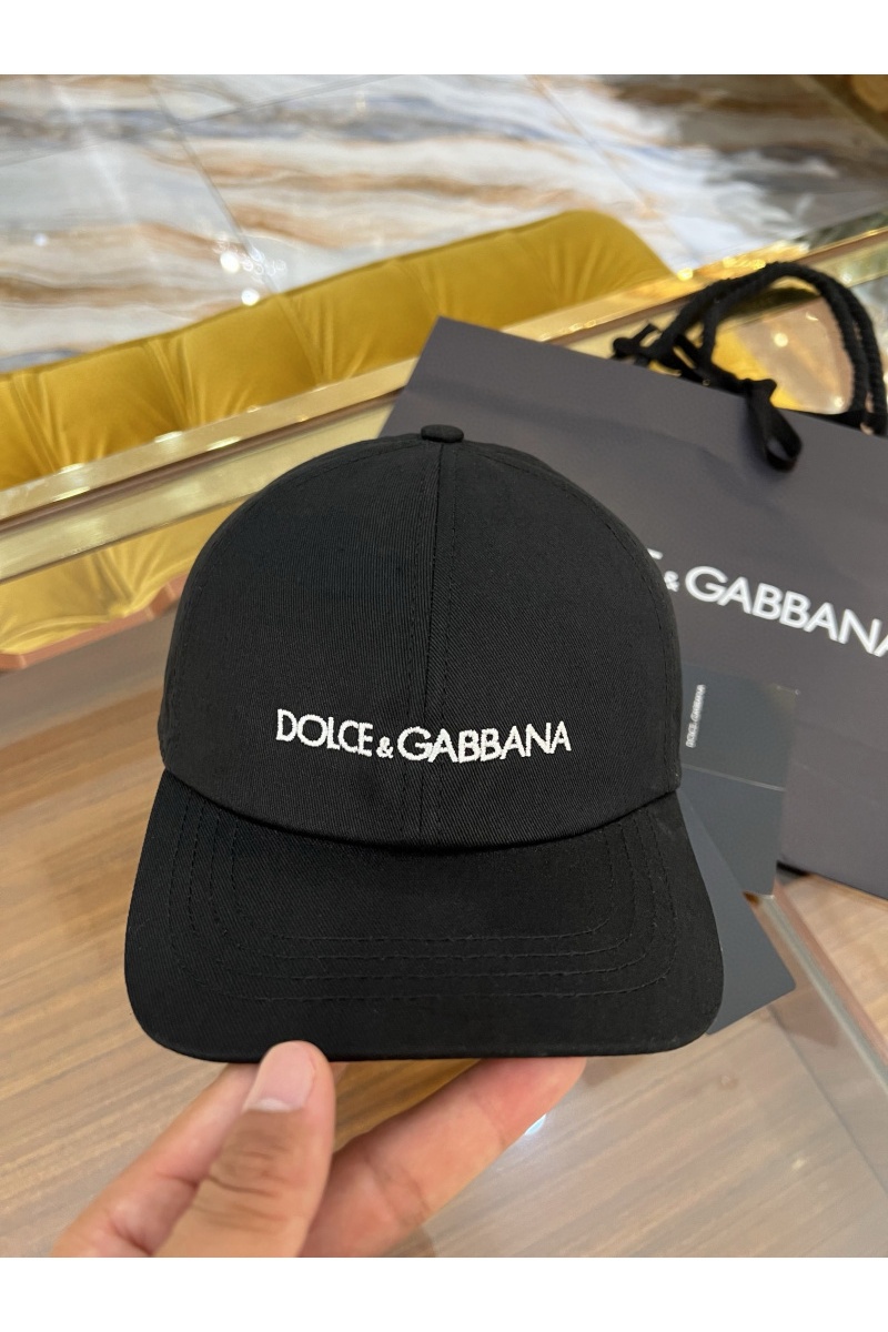 Dоlсе & Gаbbаnа Бейсболка чёрного цвета logo-embroidered