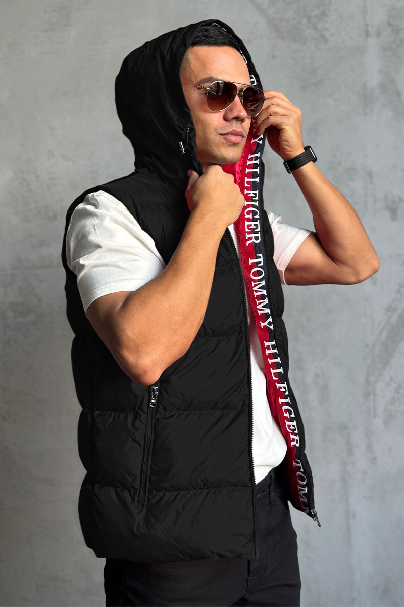 Tommy Hilfiger Мужской жилет чёрного цвета