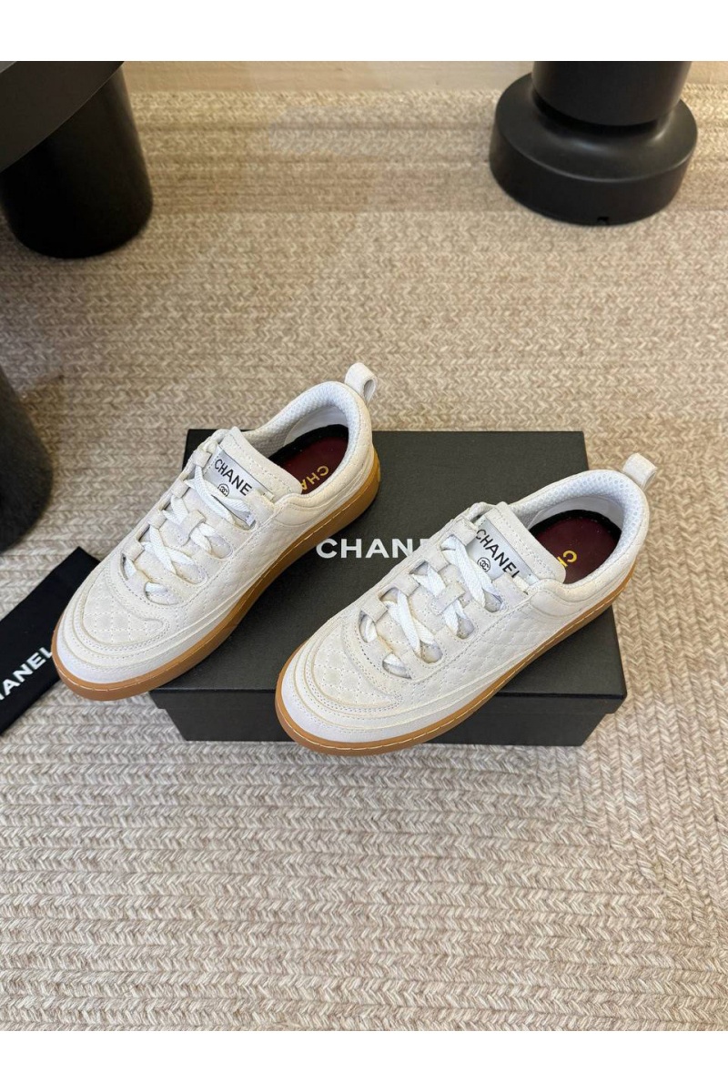 Chаnеl Женские замшевые кроссовки premium
