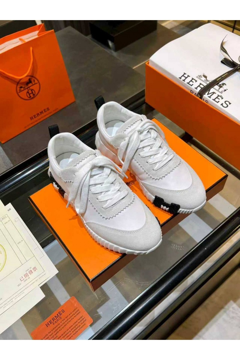 Hermes Женские комбинированные кроссовки Bouncing premium