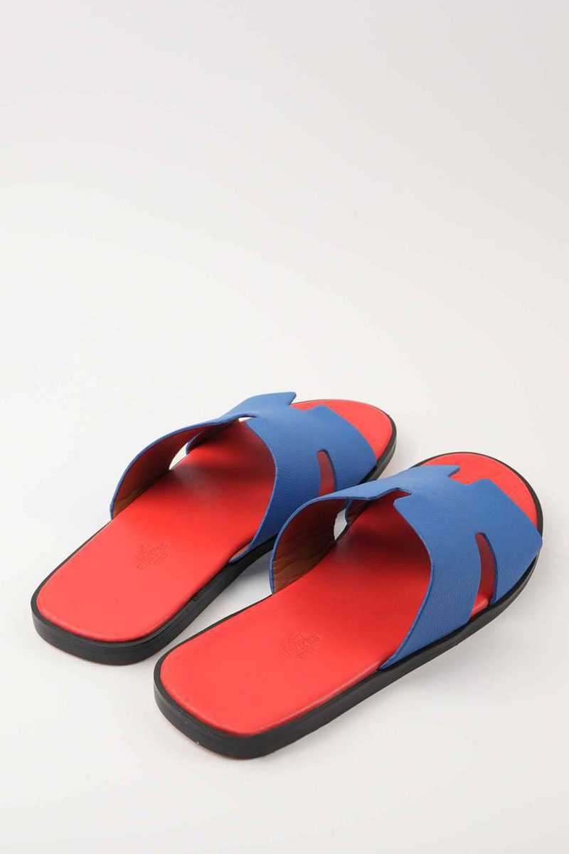 Hermes Мужские шлёпанцы Izmir - Blue / Red