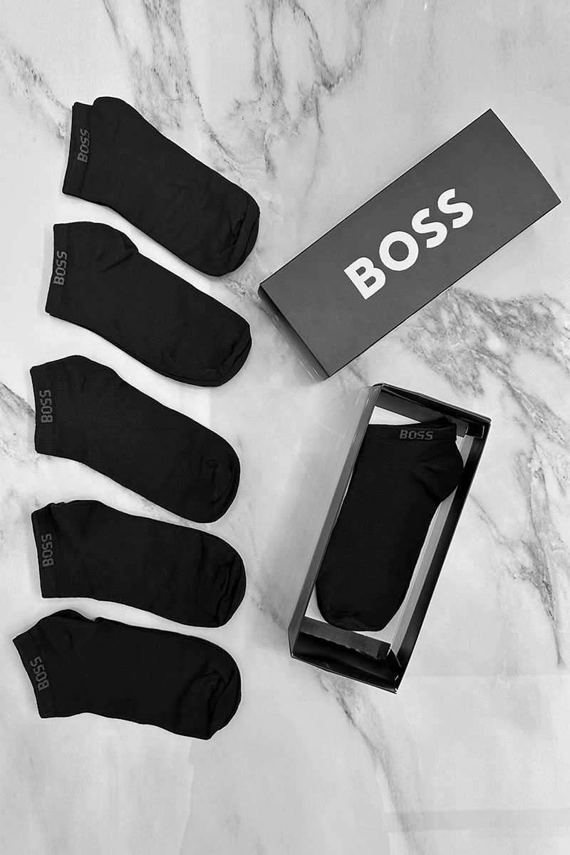 Hugо Воss Комплект чёрных носков 