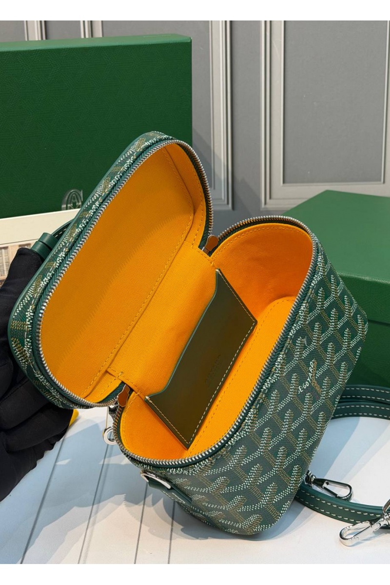 Designer Clothing Кожаная сумка Goyard Muse Mini Vanity ​premium 16,5x10,5x8 см