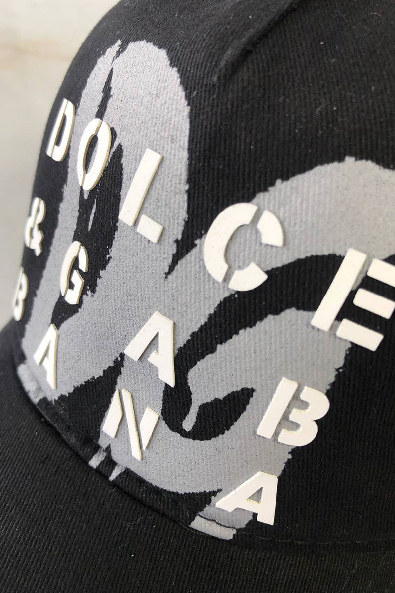 Dоlсе & Gаbbаnа Мужская чёрная бейсболка