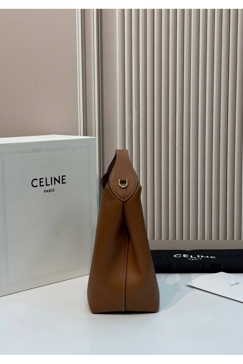 Celine Кожаная сумка Small Hobo premium 18x31x6 см