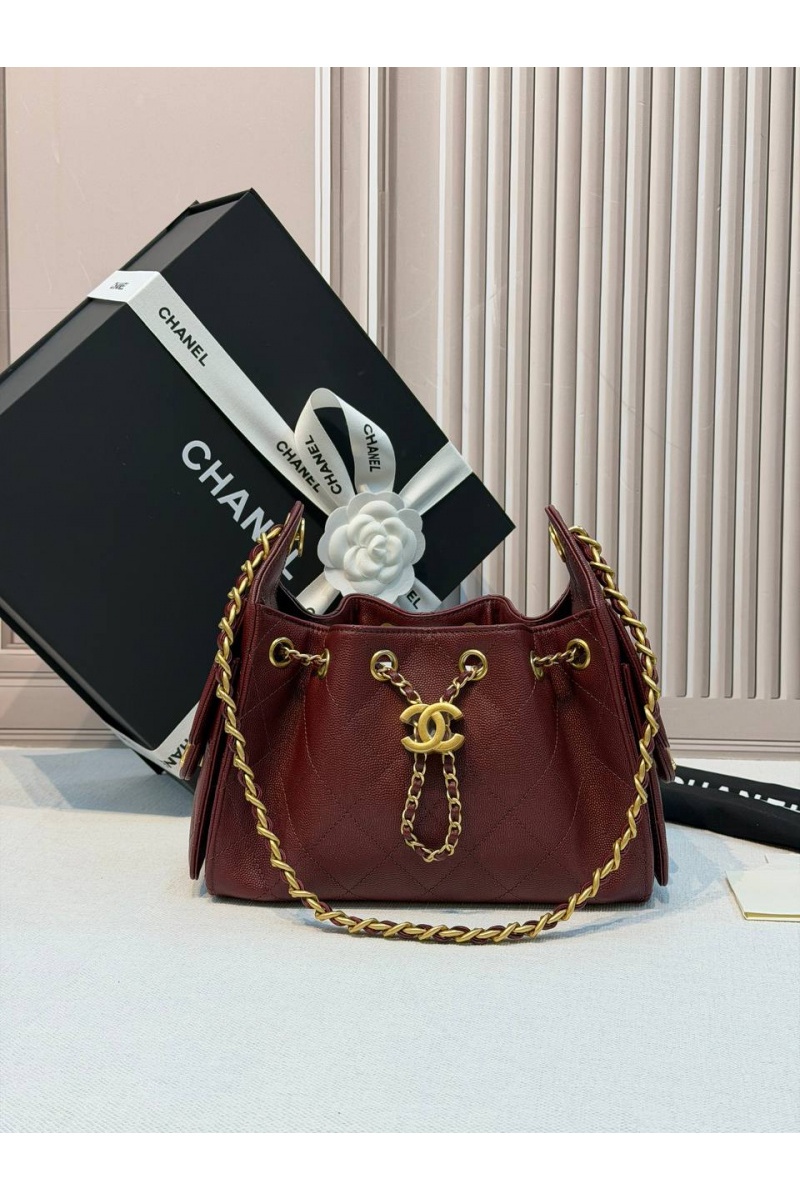 Chаnеl Кожаная сумка 25 Mini premium 20x22x12.5 см