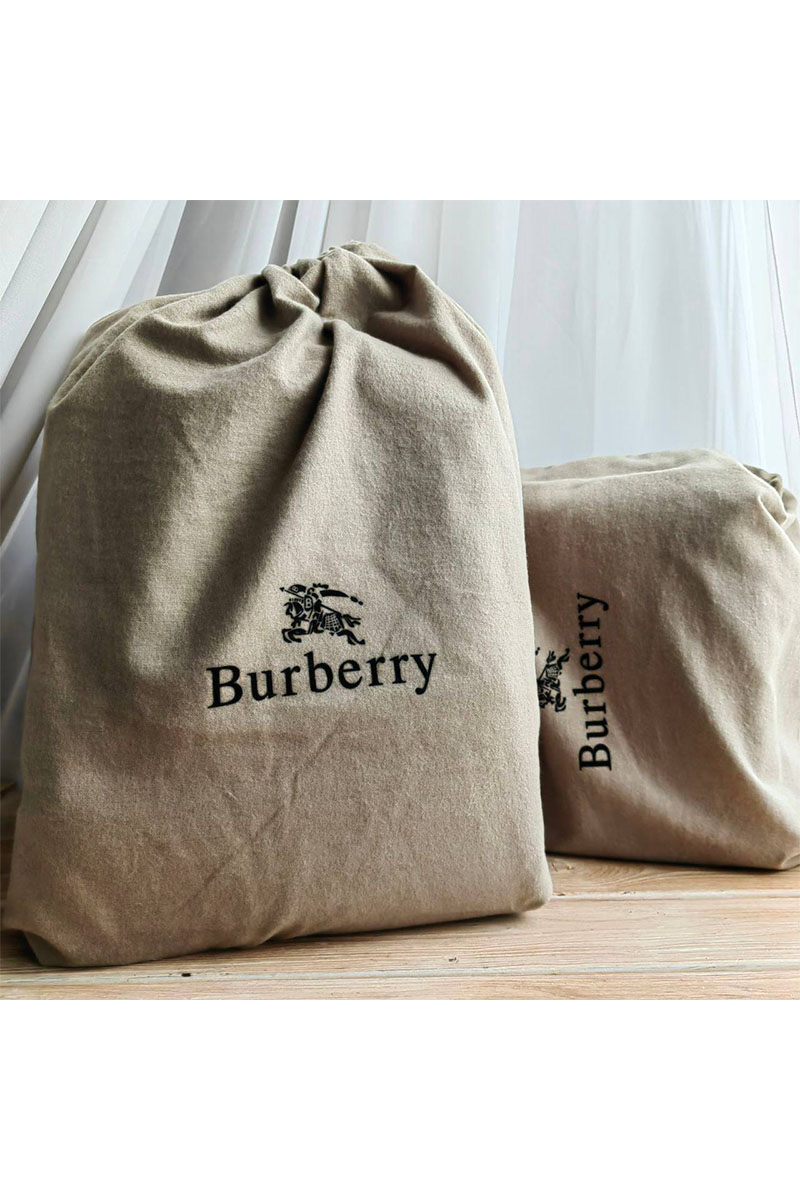 Burberry Кожаный рюкзак London Check 39х28x9 см