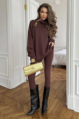 Женский костюм premium - Brown
