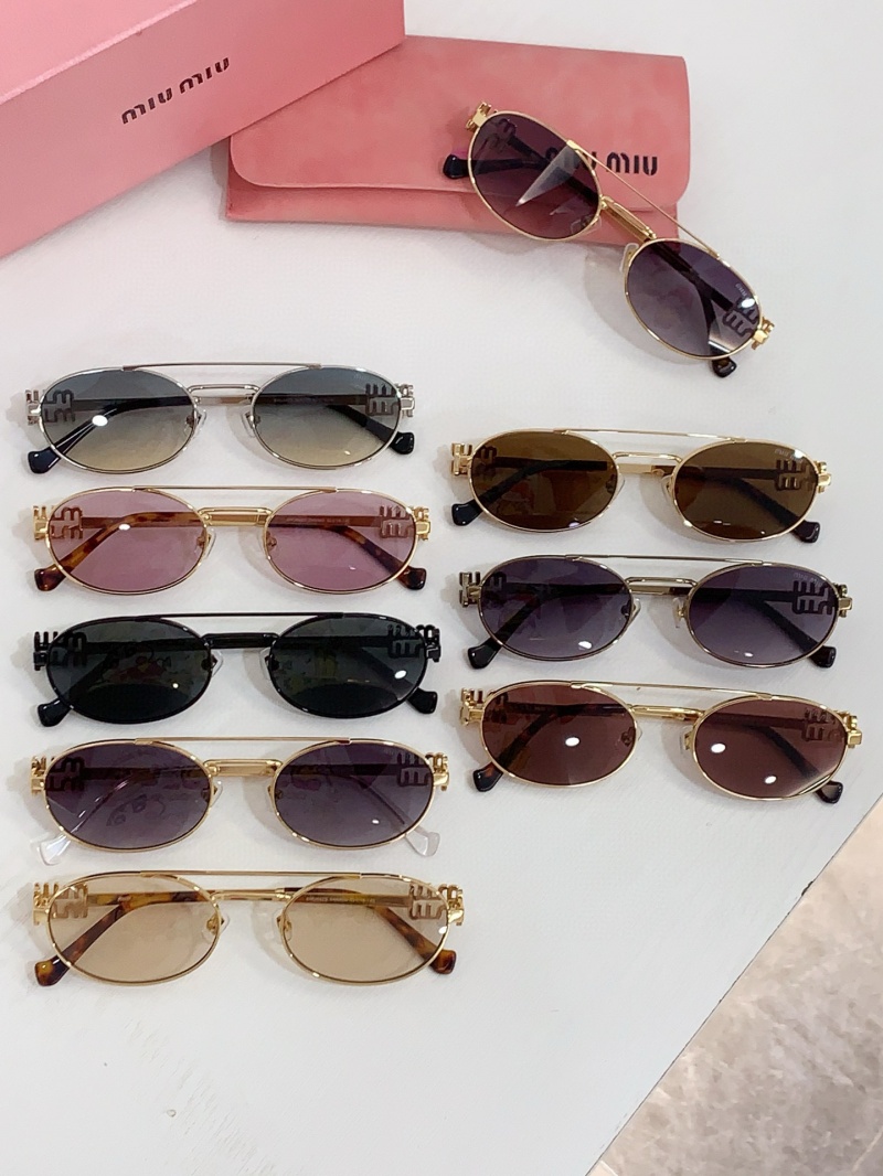 MIU MIU Женские солнцезащитные очки Oval