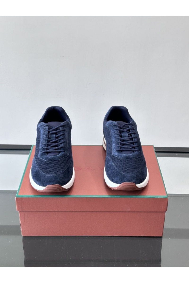 Loro Piana Мужские кроссовки Week End Walk - Navy